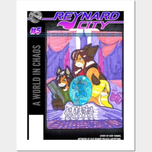 Reynard City Issue 5 cover Posters and Art